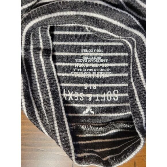 American Eagle Soft & Sexy Rib Turtleneck - Picture 4 of 5